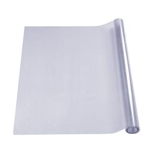 Tovaglia Protettiva Trasparente Monouso 91x183 cm Rettangolare, Spessore 1,5 mm, in PVC Impermeabile per Protezione Tavolo - Product Image 1