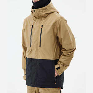 Custom Waterproof Windproof Men's Ski <b>Jacket</b> Breathable Snowboard Coat Winter Outdoor Thermal Hooded Mountain Sportswear Parka - Product Image 5