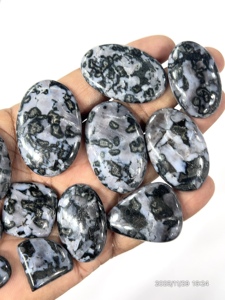 Cabujón de Jaspe Gabru Natural, Piedra Preciosa Suelta, Formas Variadas, 20–30 mm, RTS, Venta al por Mayor, Entrega Rápida - Product Image 4