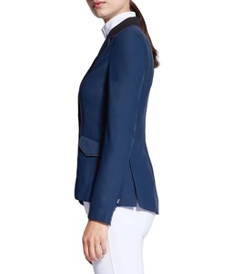 Chaqueta de Competición Ecuestre Personalizada y Elegante para Mujer, Material de Poliéster y Algodón, Chaqueta de Exhibición con Logotipo Personalizado - Product Image 6