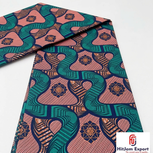 Kumasi-Tela de poliéster con estampado de cera personalizado, prendas de moda, logotipo personalizado, soluciones de marca a medida de Hitjem Export - Product Image 6