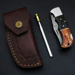 Cuchillos plegables para aventuras al aire libre con hoja de acero inoxidable y sistema de bloqueo seguro para un uso diario confiable y seguro en el campo. - Product Image 6