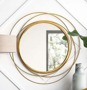 Handmade Round Rattan Wall Mirror Boho Decorative Woven Seagrass Mirror for Home Decor Living Room Bedroom Entryway Wall Art - Product Image 2