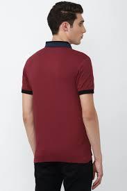 Polo bicolore de qualité supérieure |   Polo en piqué personnalisé marron et bleu marine |   Vêtements décontractés de qualité professionnelle pour l'exportation - Product Image 2