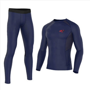 Traje de Compresión al Mejor Precio, Transpirable, para Entrenamiento y Running, en Spandex y Poliéster, para Deportes - Product Image 1
