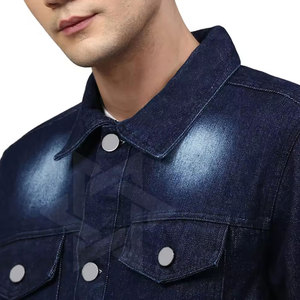 Comfortable <b>Men</b> <b>Jeans</b> <b>Jacket</b> Soft Fabric Apparel Private Label Supplier Heavyweight <b>Men</b> <b>Jeans</b> <b>Jacket</b> - Product Image 5