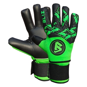 Gants de gardien de but à découpe négative, professionnels, pour football, personnalisables OEM, vente en gros, paume en latex premium, forte adhérence, sangle Velcro - Product Image 1