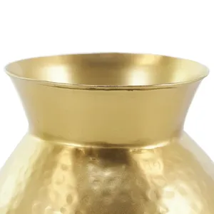 Modern Handmade Brass Tabletop <b>Vase</b> Decorative Centerpiece for Wedding Events Banquet Decoration Fine Metal <b>Vases</b> - Product Image 3