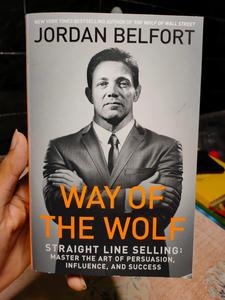 El camino del lobo de Jordan Belfort, libro en inglés de bolsillo, libro de ventas, capacitación y negocios - Product Image 3
