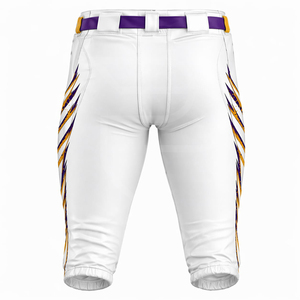 Nuevo Conjunto de Uniforme de Fútbol Personalizado Estilo Americano, Jersey y Pantalones 100% Poliéster con Estampado Sublimado, Cintura Elástica, Ligero - Product Image 5