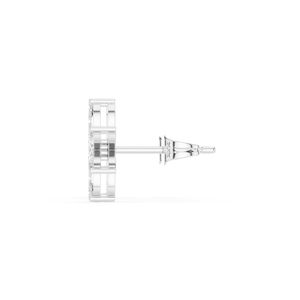 Designer Women <b>Stud</b> <b>Earrings</b> Featuring Marquise Cut Lab Grown Multi Diamonds Solid 14K White Gold GRA Certified Fine Jewelry - Product Image 2