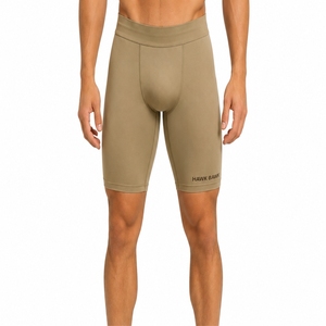 Shorts de compression pour hommes sur mesure, qualité supérieure, séchage rapide, tissu extensible, qualité export, shorts pour hommes fabriqués sur mesure - Product Image 1