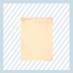 String Simple Reusable Eco-Friendly Cotton Mesh Bags <b>Drawstring</b> Closure Portable Carrying <b>Backpack</b> Market Trips Travel Everyday - Product Image 2