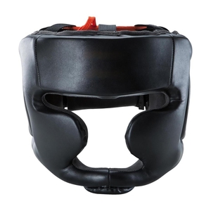 Protector de Cabeza de Boxeo Premium, Protector Facial de Cuero Genuino Personalizado para Entrenamiento Profesional de Boxeo - Product Image 1