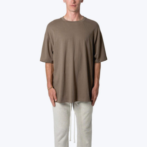 2026 Custom Made Mens Oversized T-Shirt Quick Dry Cotton Polyester Summer Outdoor Lightweight Casual Logo Made In Pakistan Wear - Product Image 1