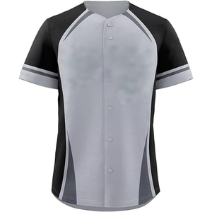 Maillots de softball et de baseball de haute qualité fabriqués en usine OEM, design personnalisé avec impression par sublimation, sergé et sérigraphie - Product Image 2