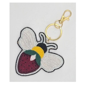 Colgante de mariposa con cuentas para llaves o bolso, accesorio decorativo para el hogar, regalo de cumpleaños - Product Image 1