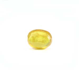 7.2 Carat Oval Cut Yellow Sapphire Loose Gemstone for Fine Jewelry - Product Image 2