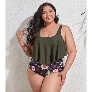 Traje de Baño Personalizado Solid Trader, Bikini Cover Up Ligero, Protección Solar, Transpirable, Ropa de Vacaciones, Talla Grande, Ropa de Playa para Mujer - Product Image 5