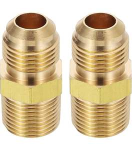 Conexiones de Tubería de Latón Forjado con Rosca Plástica, Cabeza Hexagonal, Flexibles, de Alta Presión, OEM/ODM - Product Image 2