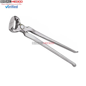 Ensemble professionnel de 4 couteaux de fermeur de sabots incurvés en acier inoxydable de 14 pouces, réutilisables et robustes, pour le soin des sabots de cheval - Product Image 5