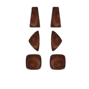 Pendientes de Plata de Ley 925 de Primera Calidad con Jaspe Imperial, Forma Cuadrada Semi Trillón, Cierre de Mariposa, Bisel para Boda - Product Image 1