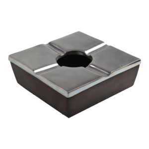 Plateau à fumer en aluminium argenté de haute qualité, plusieurs designs avec supports sur trois côtés, cendriers de bonne qualité - Product Image 5
