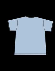 T-shirt vintage court uni 100% coton - Product Image 2