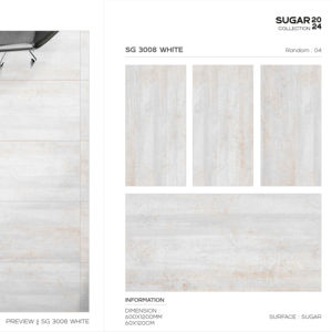 Carreaux de sol et de mur en porcelaine de luxe 60x120cm, grandes dalles pour villa, hôtel, bureau et bâtiment commercial - Product Image 1