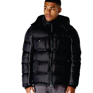 OARH INT INDUSTRY <b>Men's</b> Winter Puffer <b>Jacket</b> Hooded Plus Size Streetwear Waterproof Windproof Eco-Friendly Breathable Quick Dry - Product Image 2