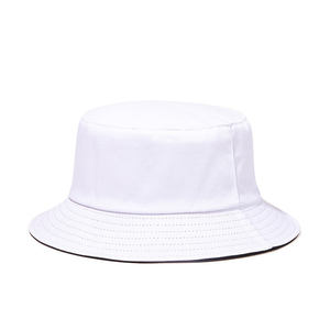 Unisex Bucket <b>Hat</b> Solid Color <b>Light</b> Blue Cotton Linen Casual Spring Summer Adult - Product Image 5