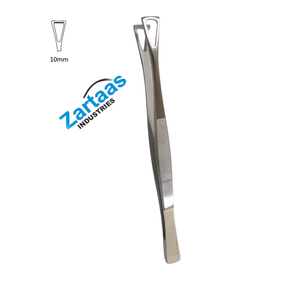 Fórceps de disección de tejido Duval de acero inoxidable de alta calidad Mandíbula 10mm 14,5 cm Instrumentos quirúrgicos Fabricante y exportador - Product Image 4