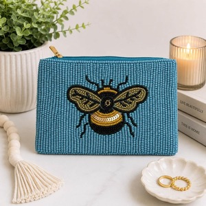 Monedero de mano de último diseño con cuentas bordadas a mano y abalorios - Product Image 5
