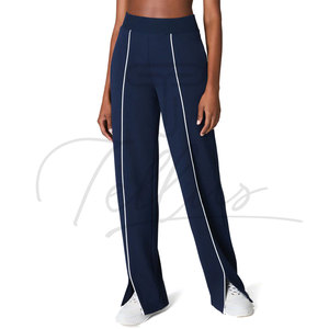 Winter Joggers Women Sweatpants Sports Legging Casual Stacked Pants <b>Drawstring</b> High Waist <b>Trousers</b> Sweat Pants OEM Service - Product Image 4