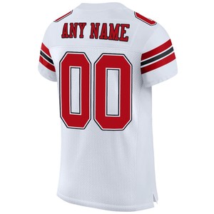 เสื้อฟุตบอลออกแบบเองได้ ผ้าระบายอากาศ แห้งเร็ว พร้อมปักชื่อทีมและโลโก้ ราคาส่งจากโรงงาน - Product Image 2