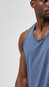 Custom Logo Men's Loose Fit Breathable Sports Active <b>Workout</b> <b>Tank</b> <b>Tops</b> Polyester Light Weight Running Gym Vest - Product Image 3