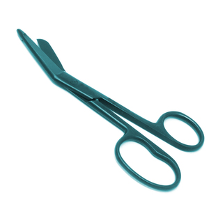 Tijeras para Vendajes Lister de Alta Calidad con Recubrimiento de Color, Acero Inoxidable, para Primeros Auxilios, Enfermería, Emergencias, Trauma - Product Image 1
