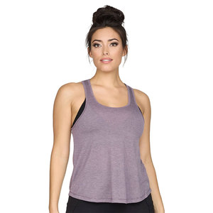 Hauts de sport pour femmes, débardeurs dos nu, coupe ample, pour la course, la gym et le yoga, grandes tailles - Product Image 1