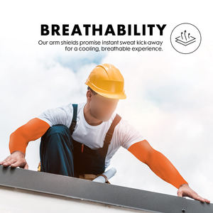 Concevez vos propres manchons de bras personnalisés avec logo, légers, de haute qualité, ajustement élastique, antibactériens, séchage rapide, évacuation de l'humidité - Product Image 5