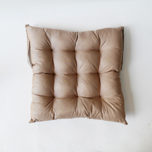 Cojines para Sillas Hechos a Mano con Lazos, Cojines Cuadrados para Sillas de Comedor, Decoración Estética para el Hogar, Textiles para el Hogar en Color Beige, Venta al por Mayor - Product Image 3
