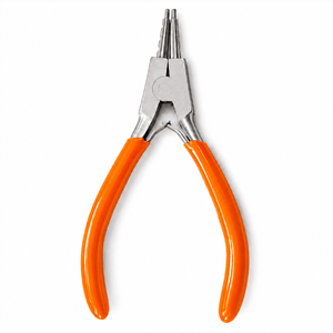 MANAN INSTRUMENTS Pince à ouvrir les anneaux avec poignée antidérapante de 5 pouces |   Outil de fabrication de bijoux en acier inoxydable de précision pour la création de bijoux DIY - Product Image 1