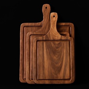 Juego de Tablas de Cortar de Madera de Acacia al por Mayor |   Platos para Servir Hechos a Mano en India - Product Image 1