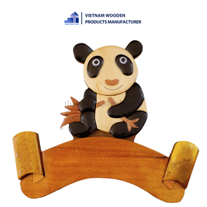 Panneau décoratif esthétique en bois pour chien, artisanat mural en bois fait main, fabriqué au Vietnam - Product Image 5