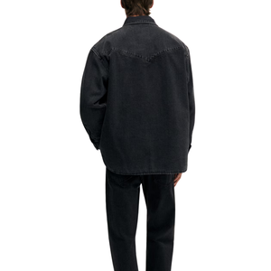 Camisa Vaquera Personalizable para Hombre de Talla Grande, Tela Cómoda, Venta al por Mayor, Muestra Gratuita, Mejor Calidad - Product Image 6