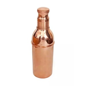 Good Quality <b>Copper</b> <b>Bottle</b> with Strong Build and Secure Lid for Safe Storage of <b>Drinking</b> Water Anytime Anywhere - Product Image 1