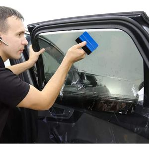 Spatola Professionale da 4 Pollici per Pellicole Auto, Strumento Durevole con Bordo in Feltro Nero Anti-Graffio per Applicazione Pellicole Oscuranti e Decalcomanie - Product Image 3
