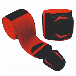 Cotton Durable Boxing Hand <b>Wraps</b> in Yellow Red Blue White <b>Black</b> for Gym Training Comfortable Fit All Seasons Use - Product Image 1