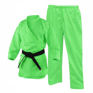 Custom Logo Judo Uniform Martial <b>Arts</b> Karate Gi 100% Cotton Stretch Rhinestone Lightweight Breathable Durable Training Suit - Product Image 3