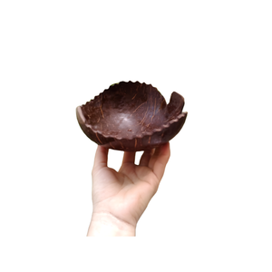 Tazón de Cáscara de Coco Natural de Vietnam, Vajilla Hecha a Mano para Servir Bocadillos, Postres, Frutas y Decoración Rústica para la Mesa - Product Image 2