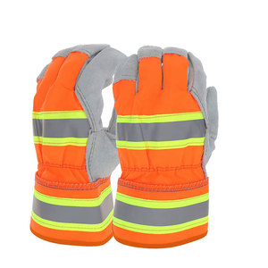 Leather Working Gloves Customizable Color Size Touchscreen Eco-Friendly Breathable Wrist Length Outdoor Use Low Price Wholesale - Product Image 1